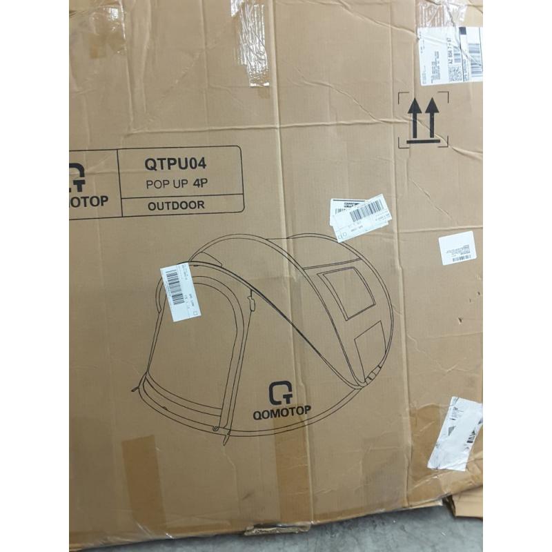 Qomotop Outdoor Waterproof 4 Person Tent