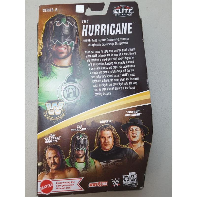 WWE Legends Elite Collection The Hurricane Action Figure