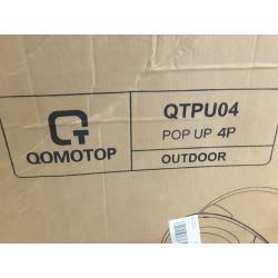Qomotop Outdoor Waterproof 4 Person Tent