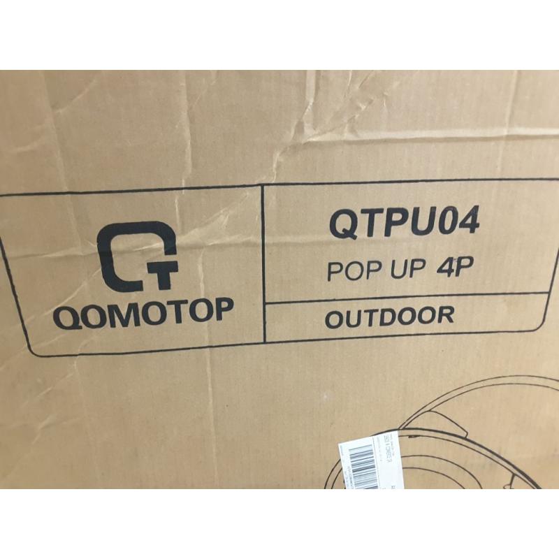 Qomotop Outdoor Waterproof 4 Person Tent