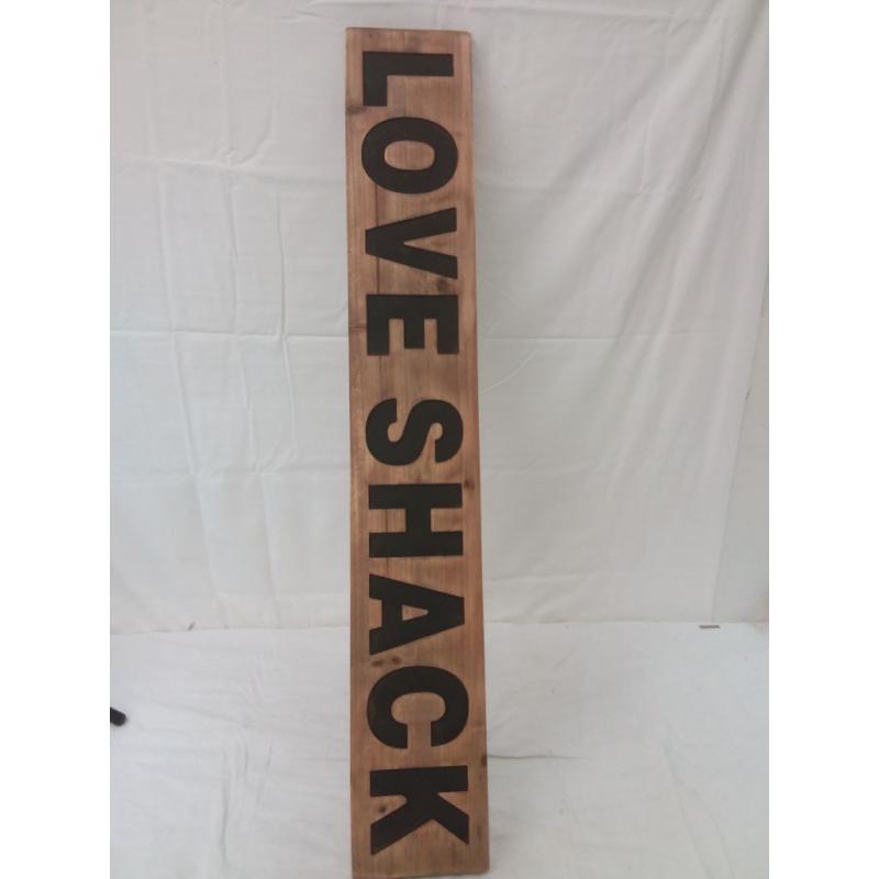 Love Shack Sign Decor