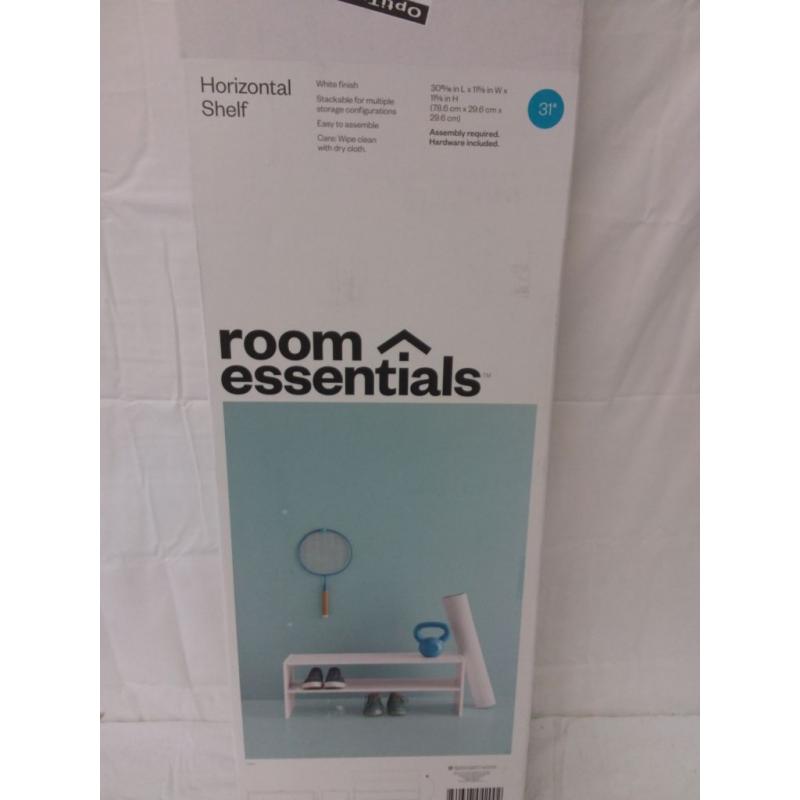 Horizontal Shelf- White