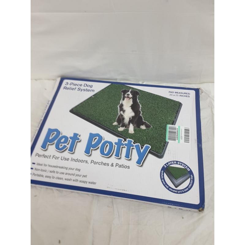 Loobani Indoor/Outdoor 3 Piece Dog Relief System Pet Potty