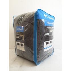 Columbia Cooling Soft Comfort 3 Piece Bedding Set - Queen Comforter -charcoal
