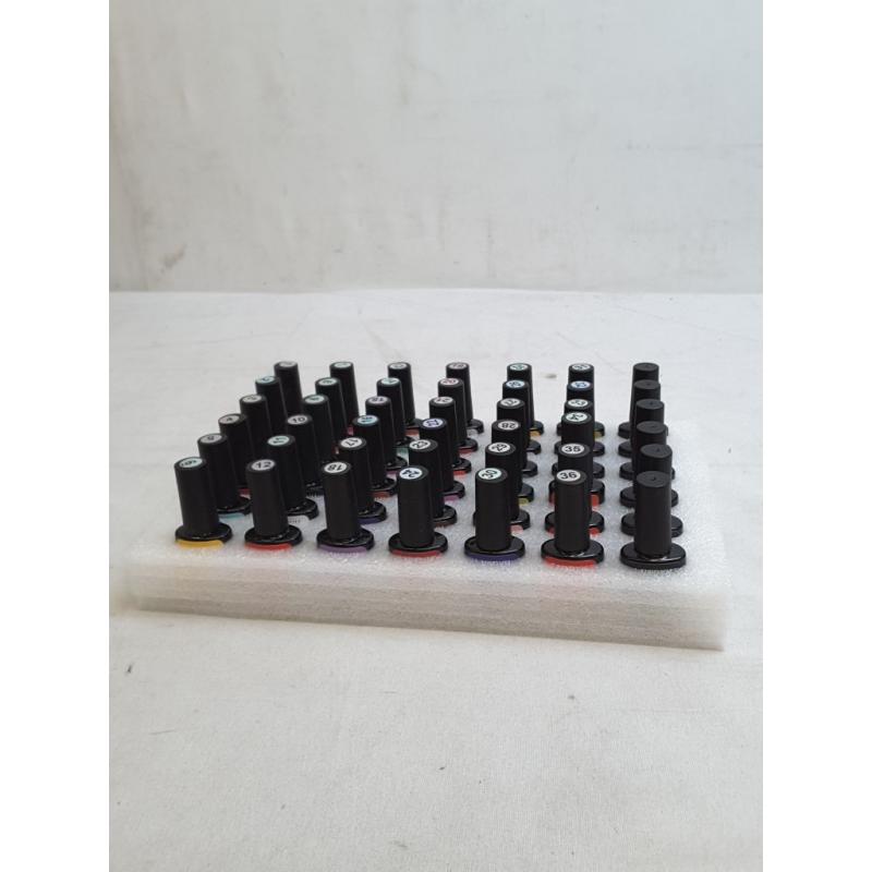 Gel Nail Polish Set - Nail Art Salon Kit - Soak-off UV & Led Cured - 36 Colors