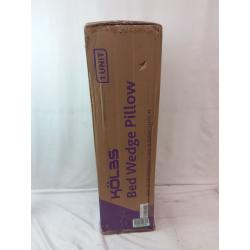 Kolbs Bed Wedge Pillow (White And Grey)