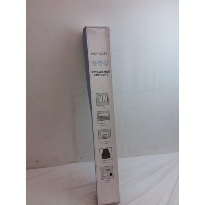 Momcozy Retractable Baby Gate,140cm, Grey