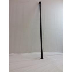 Briofox Tension Shower Rod, Matte Black