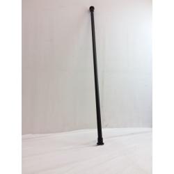 Briofox Tension Shower Rod, Matte Black