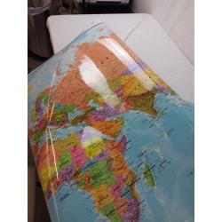 Map Of The World - 46 x 80