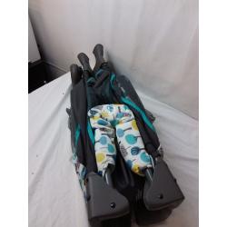 Kidsry Portable Playard Changing Station, Blue & Green