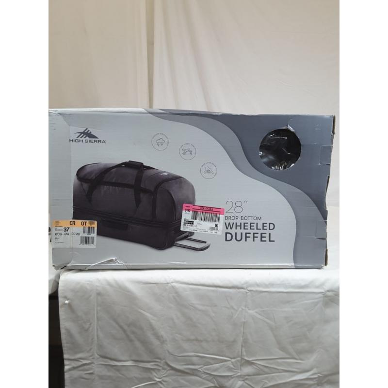 Wheeled Drop Bottom Duffel Bag