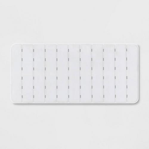 XL Bath Tub Mat White - Made By Design