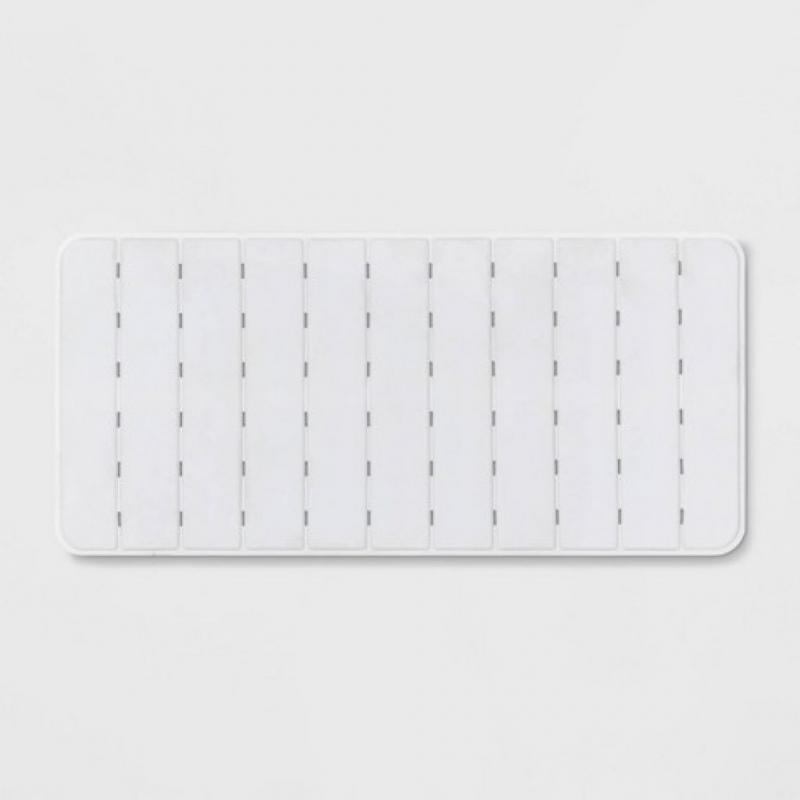 XL Bath Tub Mat White - Made By Design
