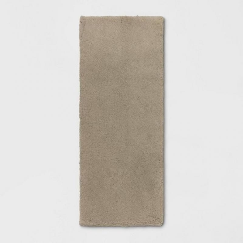 24x60 Bath Rug Taupe - Threshold Signature