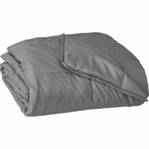 48x72 Essentials 20lbs Weighted Blanket Gray