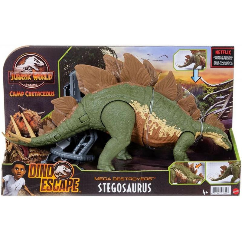 Jurassic World: Camp Cretaceous Mega Destroyers Stegosaurus Figure