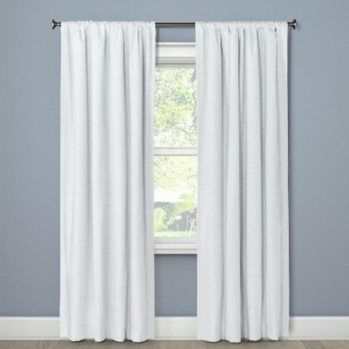 84x50 Henna Blackout Curtain Panel White - Project 62