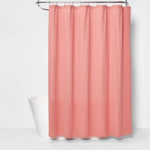 72x72 Shower Curtain Rose - Threshold