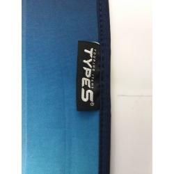 Type S 4x15x4 Wave Slip-on Waterproof Seat Protector Blue