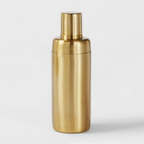 21oz Stainless Steel Cocktail Shaker Gold