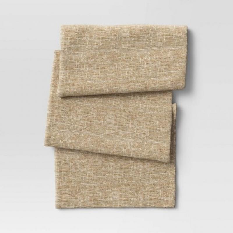 90 x 20 Ramie Table Runner Natural