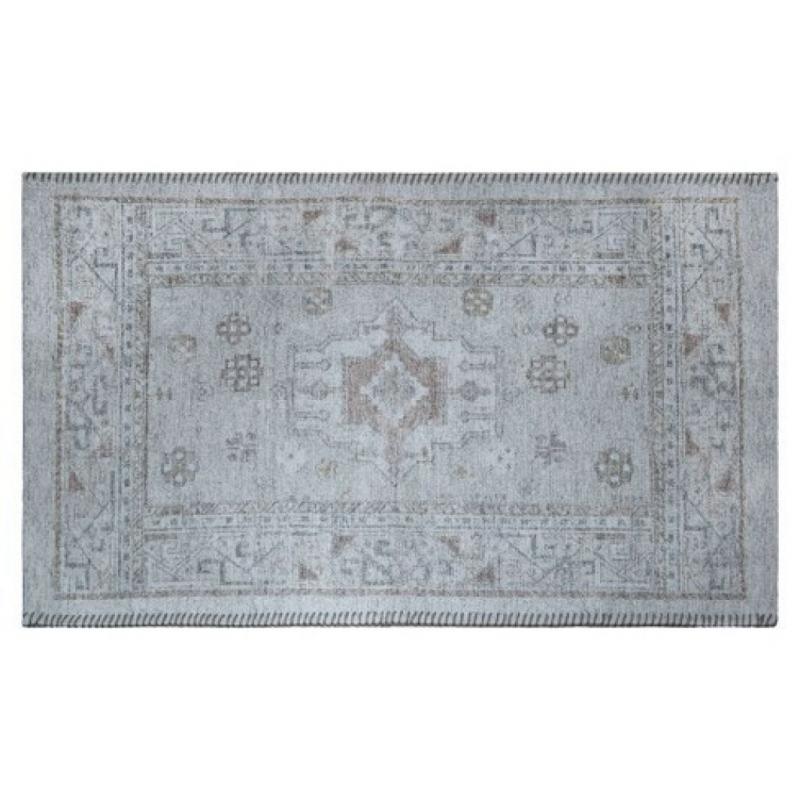 Vintage Persian Medallion Kitchen Rug Natural - Threshold