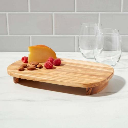 11 x 7 Olivewood Elevated Serving Board