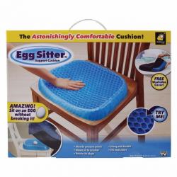 As Seen on TV Egg Sitter Seat Cushion Blue