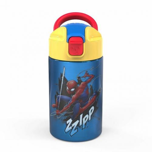 Spider-Man 14oz Stainless Steel Valiant Kids Water Bottle