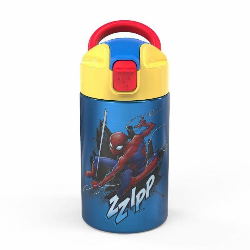 Spider-Man 14oz Stainless Steel Valiant Kids Water Bottle