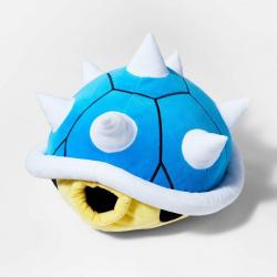 Nintendo Mario Kart Shell Pillow Blue