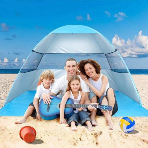 Beach Tent Pop Up Sun Shelter Plus Cabana