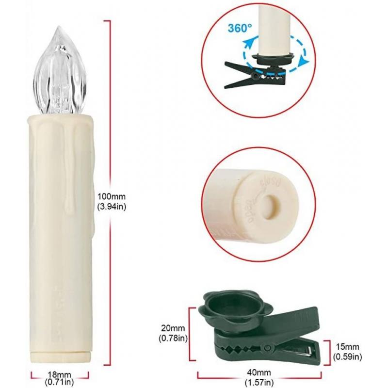 Jingrong LED candle decorations