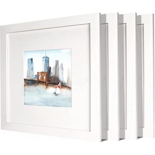Annecy 12 X 12 White Picture Frames 4 Pieces