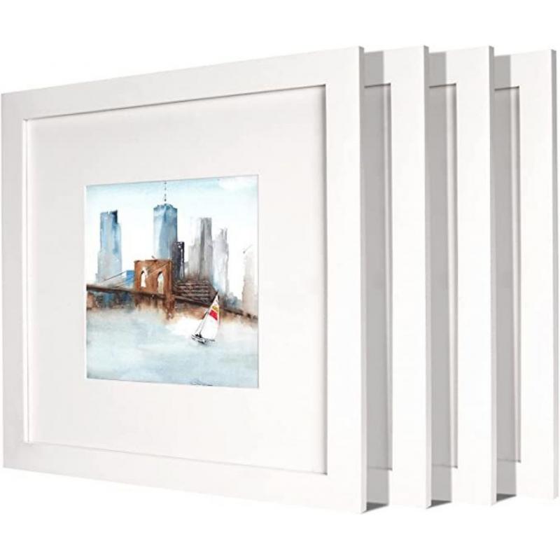 Annecy 12 X 12 White Picture Frames 4 Pieces