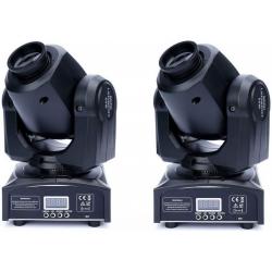 LED Moving Head Light 2 Pack -Xpcleoyz -30/60/90 Watt