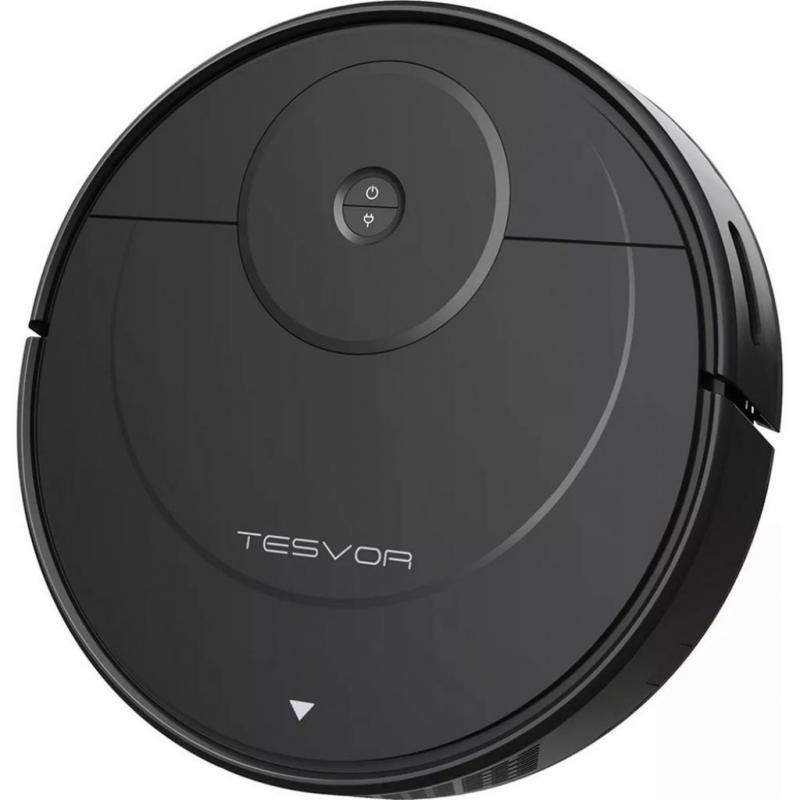 Robot Vacuum, Tesvor A1 Robot Vacuum Cleaner with Laser Navigation, Powerful Suction, No-go Zone, Wi-Fi Connected, Auto Charge, Robotic Vacuum for Pet Hair, Carpet and Hard Floors,Black