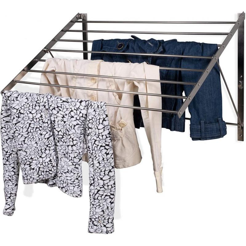 Brightmaison Laundry Drying Rack Stainless Steel Wall Mount