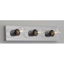 3-Light Bar Bathroom Light Polished Chrome Finish - Mainstays