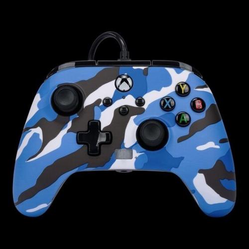 Enhanced Wired Controller for Xbox Series X|S - Blue Camo- PowerA