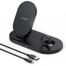 Anker PowerWave Sense 2-in-1 Wireless Charging Station/ Watch Charging Holder