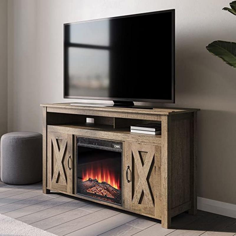 Whalen allston barn door on sale corner tv stand