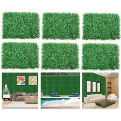20x 20 Artificial Boxwood Panels Topiary Hedge Plant, Privacy Hedge Screen