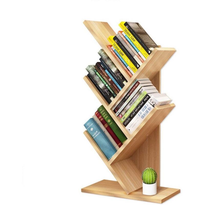 Tree Bookshelf, 5-Tier Magazine Rack Floor book Display