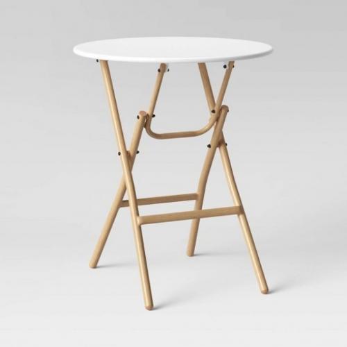 French Cafe Folding Patio Bistro Table - Threshold