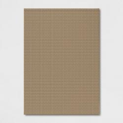 Outdoor Rug Micro Grid Black/Beige - Smith & Hawken