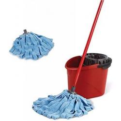 Microfiber Quickwring Cloth Mop & Bucket System- O-Cedar