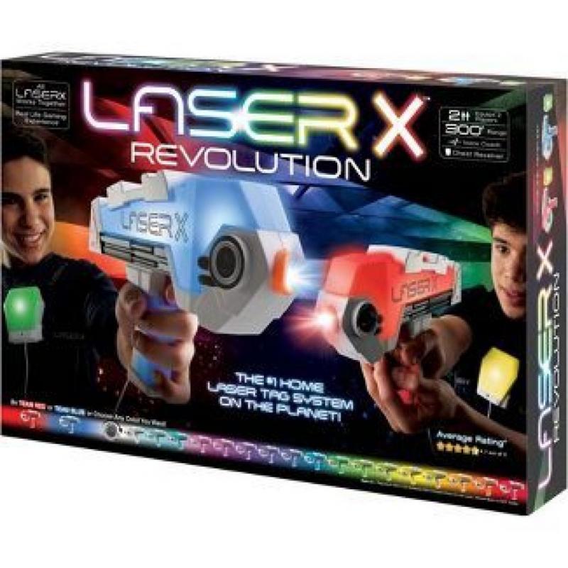 Laser X Revolution Two Player Laser Tag Gaming Blaster Set