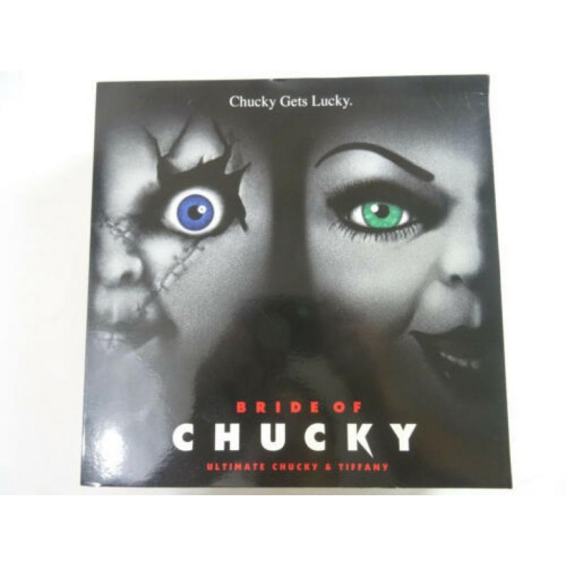Bride of Chucky Ultimate Chucky & Tiffany 7 Action Figure 2pk